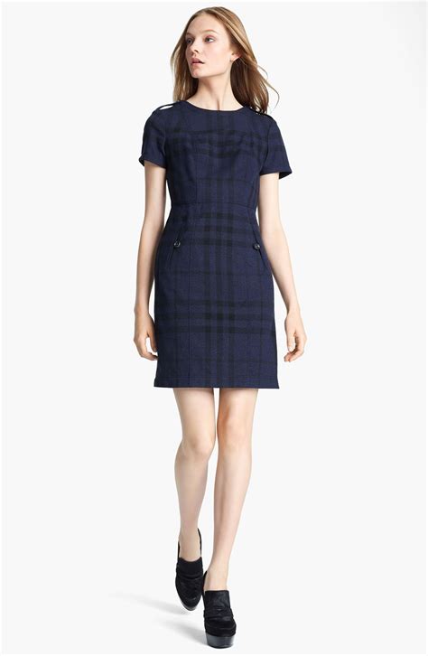 burberry navy dress|burberry store online.